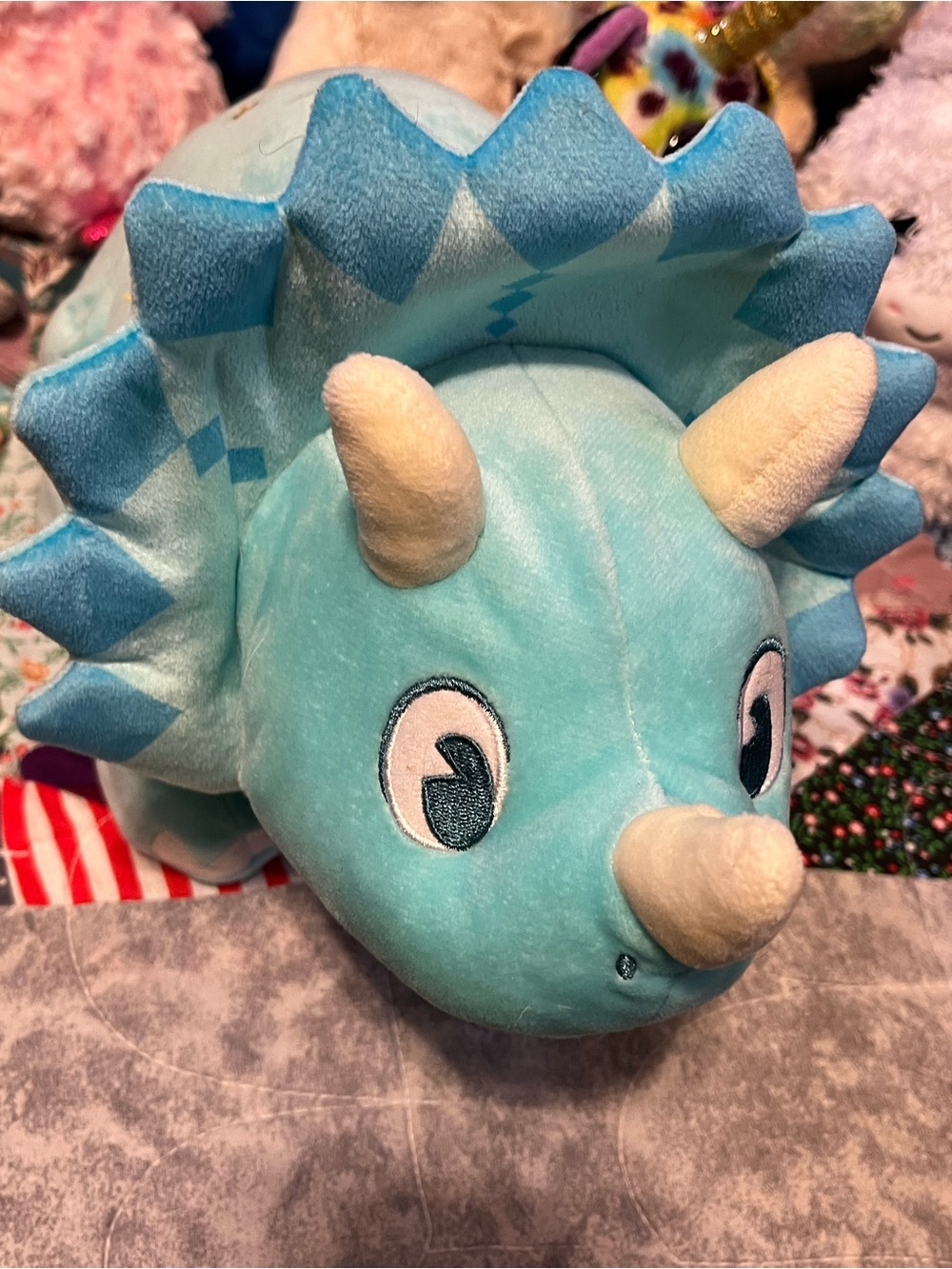 Disney store exclusive  Triceratops Plush Stuffed Animal